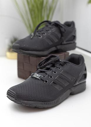 Adidas zx flux | 22см 35.5 | идеал | оригинал | стильный черный цвет | легкие и технологичные для города