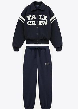 Теплий костюм (бомбер+джогери) zara