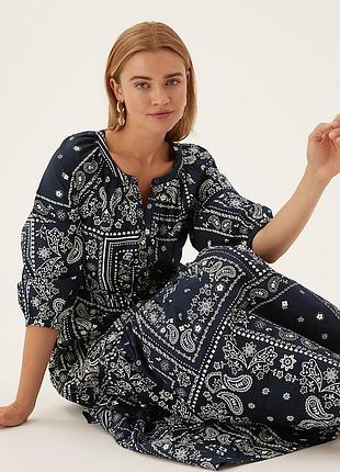 Платье миди ви m&amp;s новое размер xl
