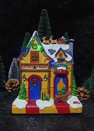 Инсталляция рождественская олени санта