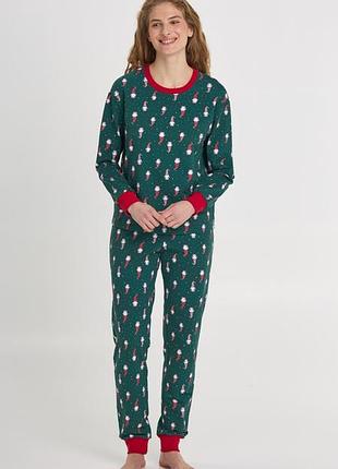 Пижама женская теплая ellen heppy season lpf 0782/13/02