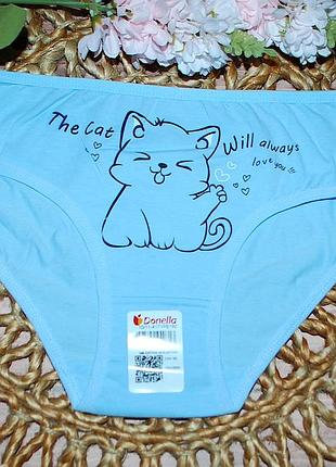 Трусики 10-11 зріст 146-152 донелла donella котик