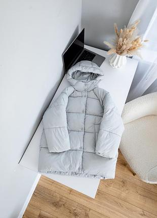 Тепла стьобана куртка zarа