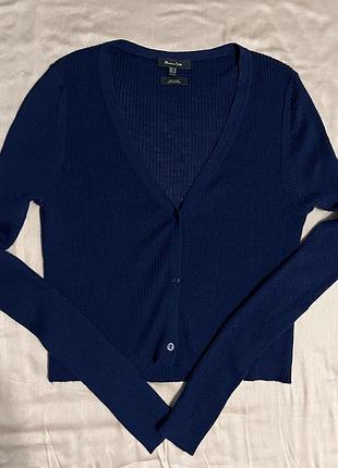 Кофта massimo dutti кардиган шерстяной