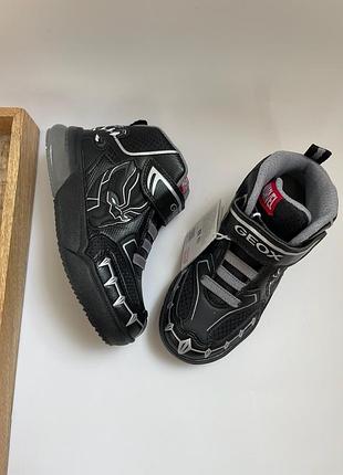 Високі кросівки черевики джеокс з мигалками