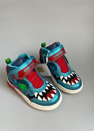 Кросівки високі джеокс з мигалками