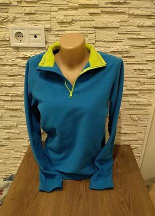 Флисовая кофта верх на змейке