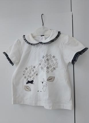 Футболка детская девочке chicco