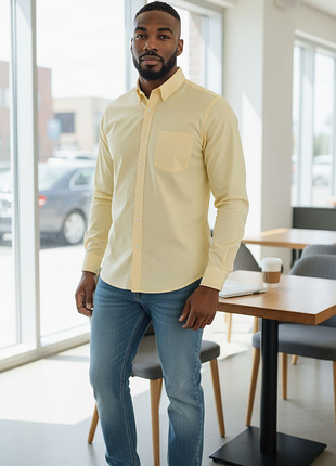 Эстетическая качественная рубашка известного британского бренда burton