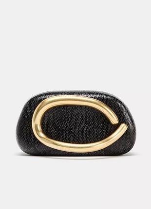 Сумка-ящик с рельефом