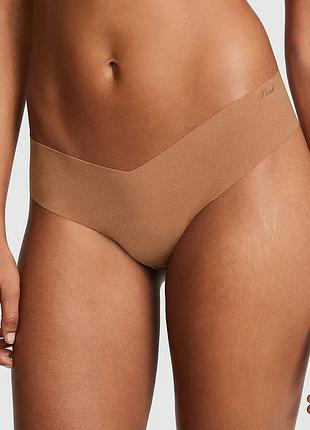 Трусики бесшовные стринги pink (m) no-show praline 🎀