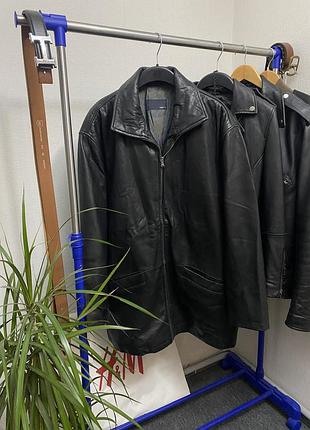 Шкіряна куртка jake*s пальто lamb nappa selection плащ skin leather вінтаж ретро осінь весна кожа