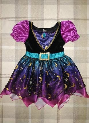 Платье ведьмочки, платье колдунья на хеловин 1-2 года