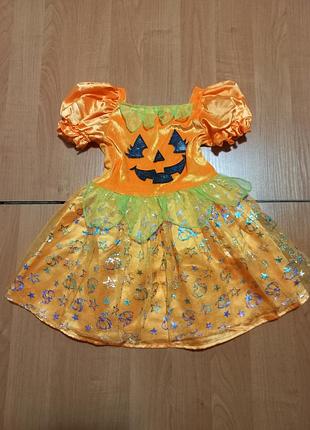 Платье на хелловин для девочки 2-3 лет. лет.