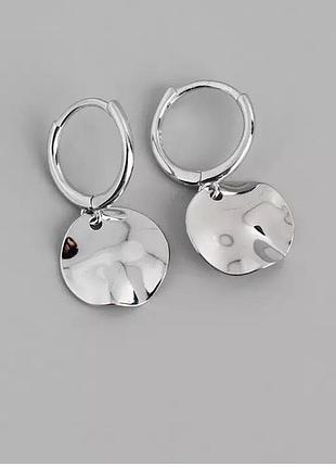 Срібні сережки мінімалізм 925