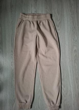Спортивные штаны теплые s