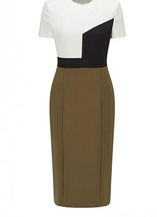 Boss dezona1 dress стильное платье мультиколор/13039/