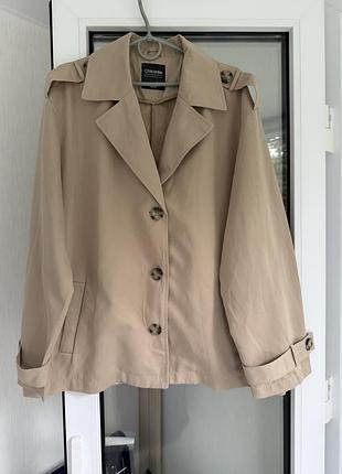 Укорочений тренч ,плащ