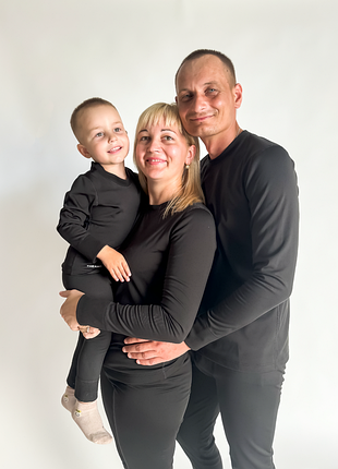 Термобілизна на флісі для всієї родини