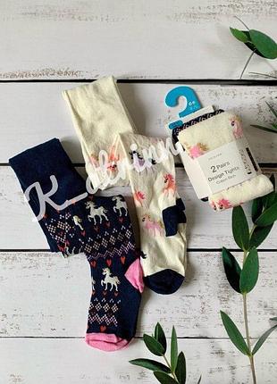 Колготы для девочки primark 4-5роков (110см)