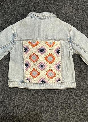 Джинсова курточка zara