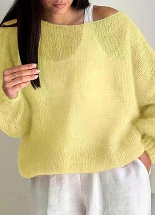 Стильний светр / джемпер павутинка від zara