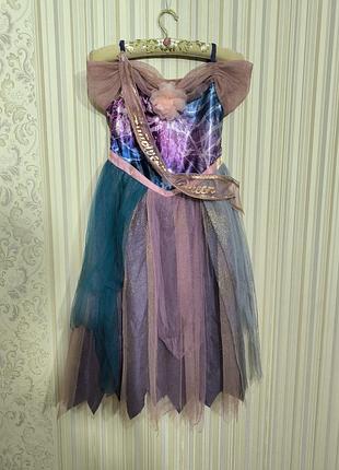 Карнавальна сукня королева хеллоуїну хелловін плаття костюм відьма зомбі