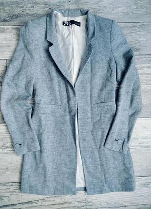 Удлиненный жакет женский классический,базовый жакет приталенный