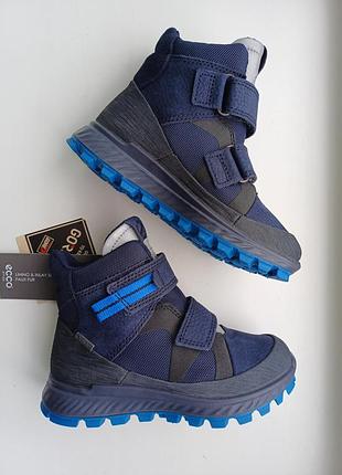 Ботинки зимние ecco exostrike 76195260178 gore-tex размеры 27,28,30 оригинал
