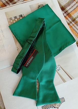 Набор галстук бабочка+ платок