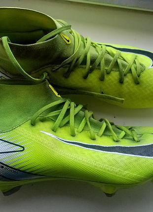 Бутсы мужские nike mercurial superfly 10 academy fg (fq1456-700)