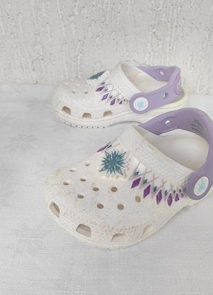 Босоножки ,шлепки crocs iconic comfort disney р.22-22.5