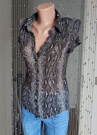 Шикарна блузка з принтом