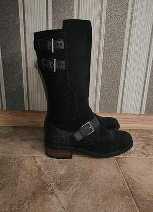 Кожаные / замшевые сапоги / ботинки ugg (кожа, замша)