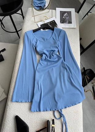 Сукня рубчик