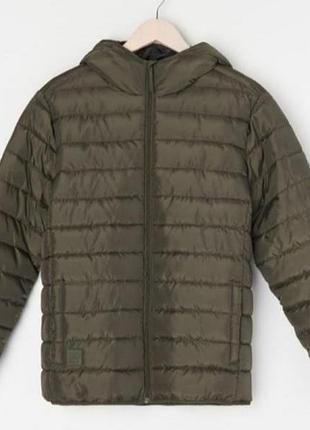 Стеганая куртка хаки демисезон
