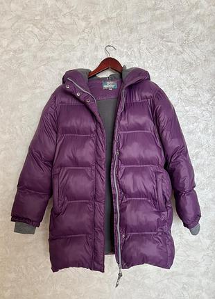 Тепленький пуховик на дівчинку