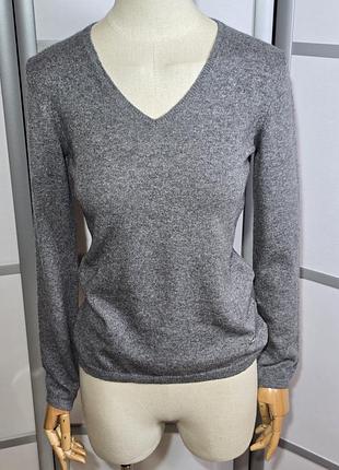Paul kehl  відомий швейцарський бренд базовий сірий светр зі 100% кашеміру