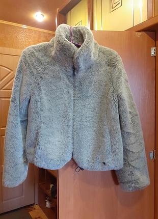 Полушубок курточка из меха экомеха