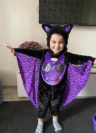 Костюм на хеллоуин летучая мышка 2-3 года