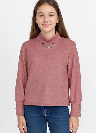 Теплий гольф, водолазка, джемпер для дівчинки