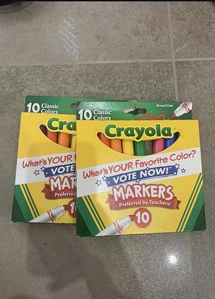 Кольорові маркери crayola