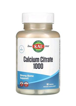 Цитрат кальция&nbsp;1000, 90&nbsp;таблеток (333&nbsp;мг в таблетке)