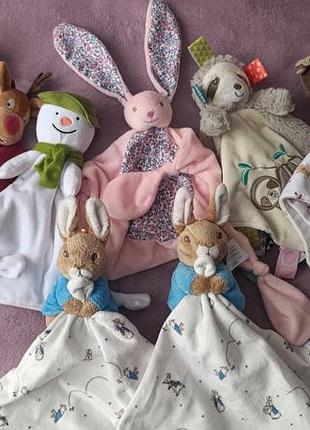 Комфортер, вплотную, сплюшка зайчик, мишка, кролик питер, снеговик, овечка