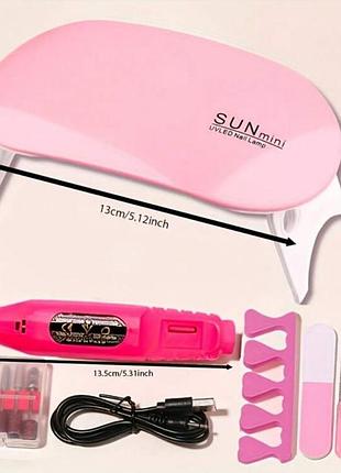 Набір led lampa та фрезер