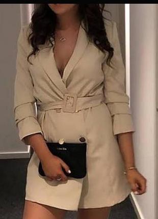 Платье-блейзер maia hemera(италия) новое с биркой