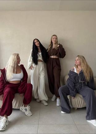 Спортивний флісовий костюм