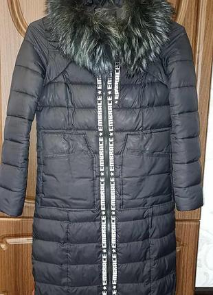 Пуховик зима
