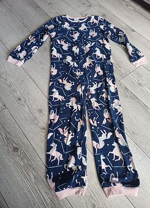 Флисовая пижама carter's 10