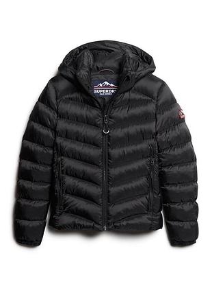 Куртка жіноча демісезонна superdry hooded fuji padded jacket